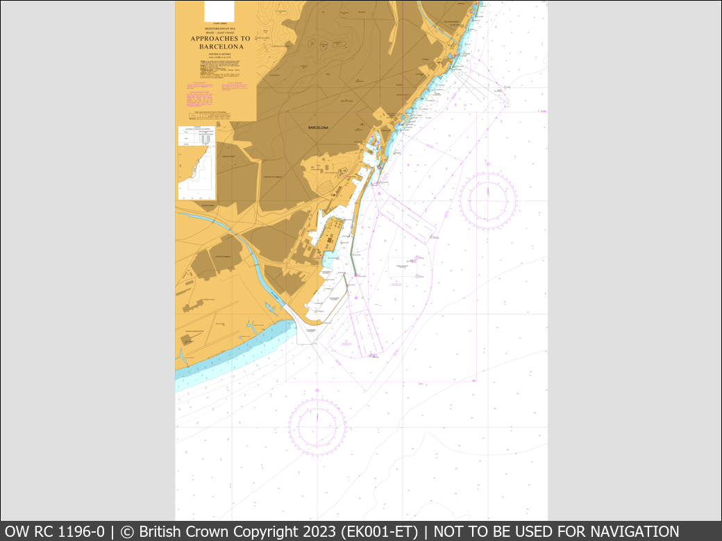 UKHO Raster Chart 1196