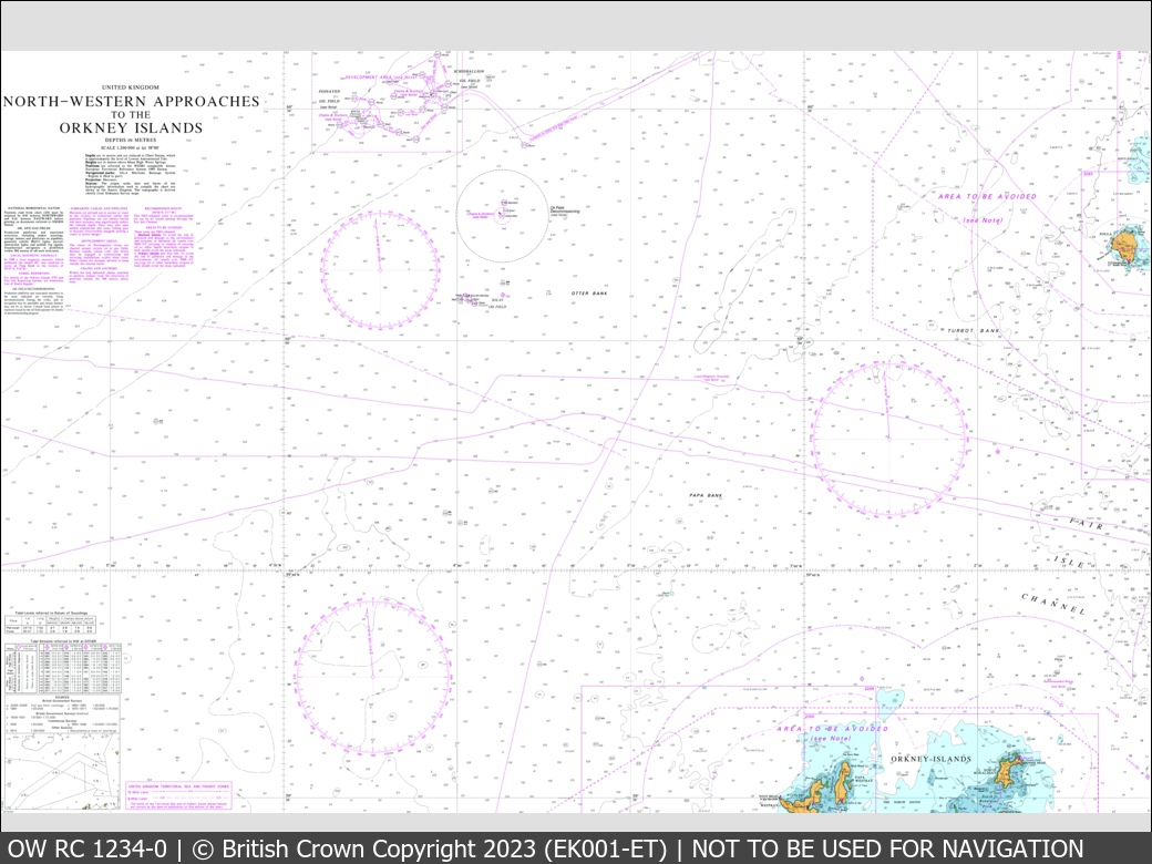 UKHO Raster Chart 1234