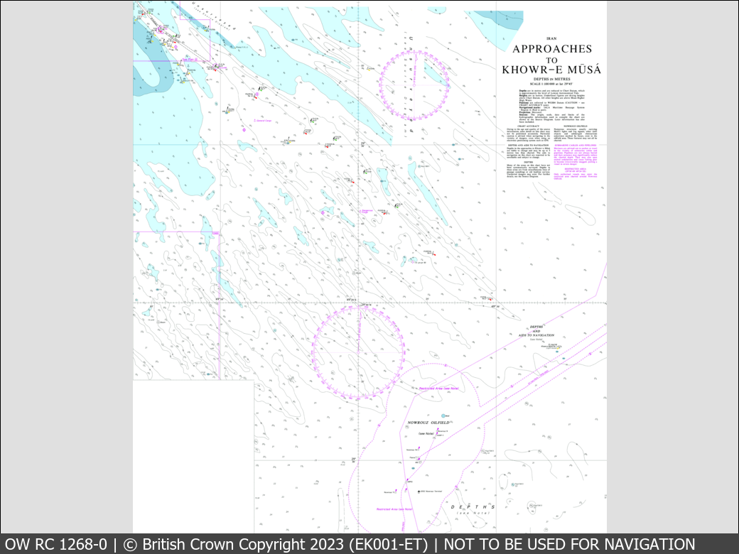 UKHO Raster Chart 1268