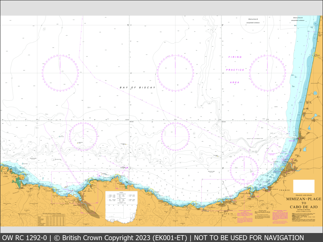 UKHO Raster Chart 1292