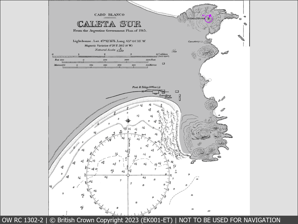 OceanWise Raster Chart 1302 panels