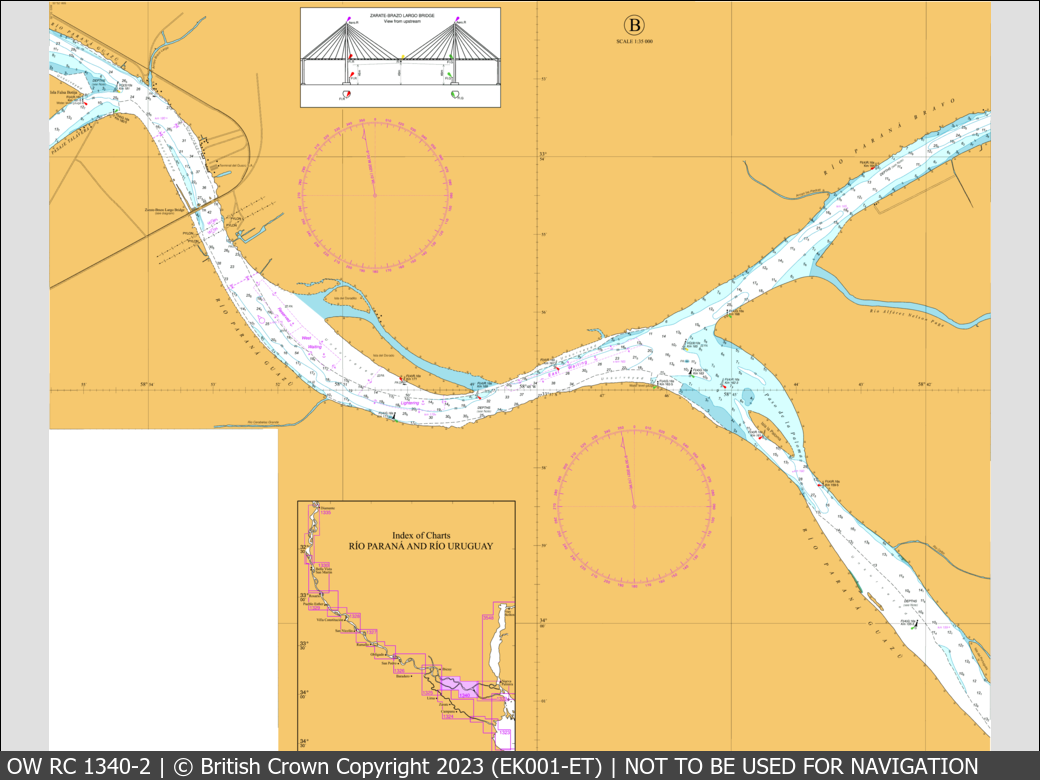 OceanWise Raster Chart 1340 panels