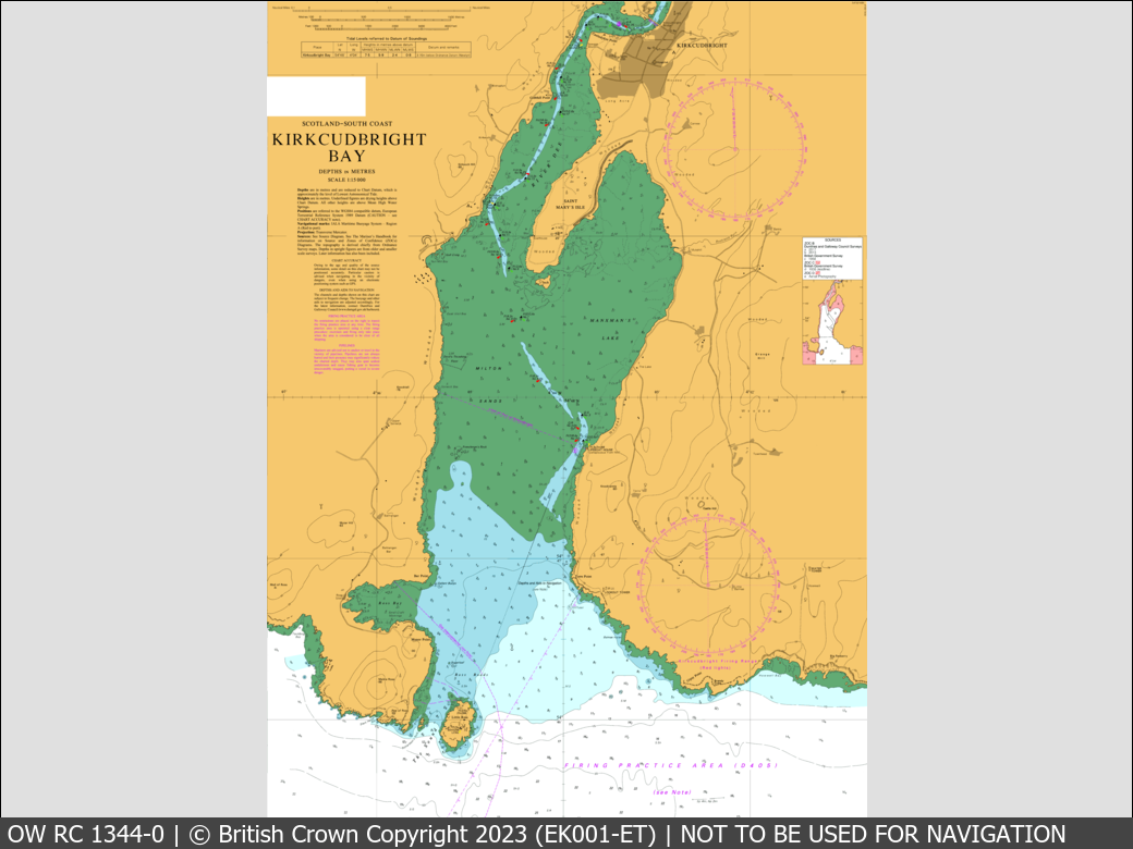 UKHO Raster Chart 1344