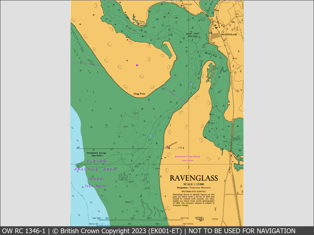 OceanWise Raster Chart 1346 panels