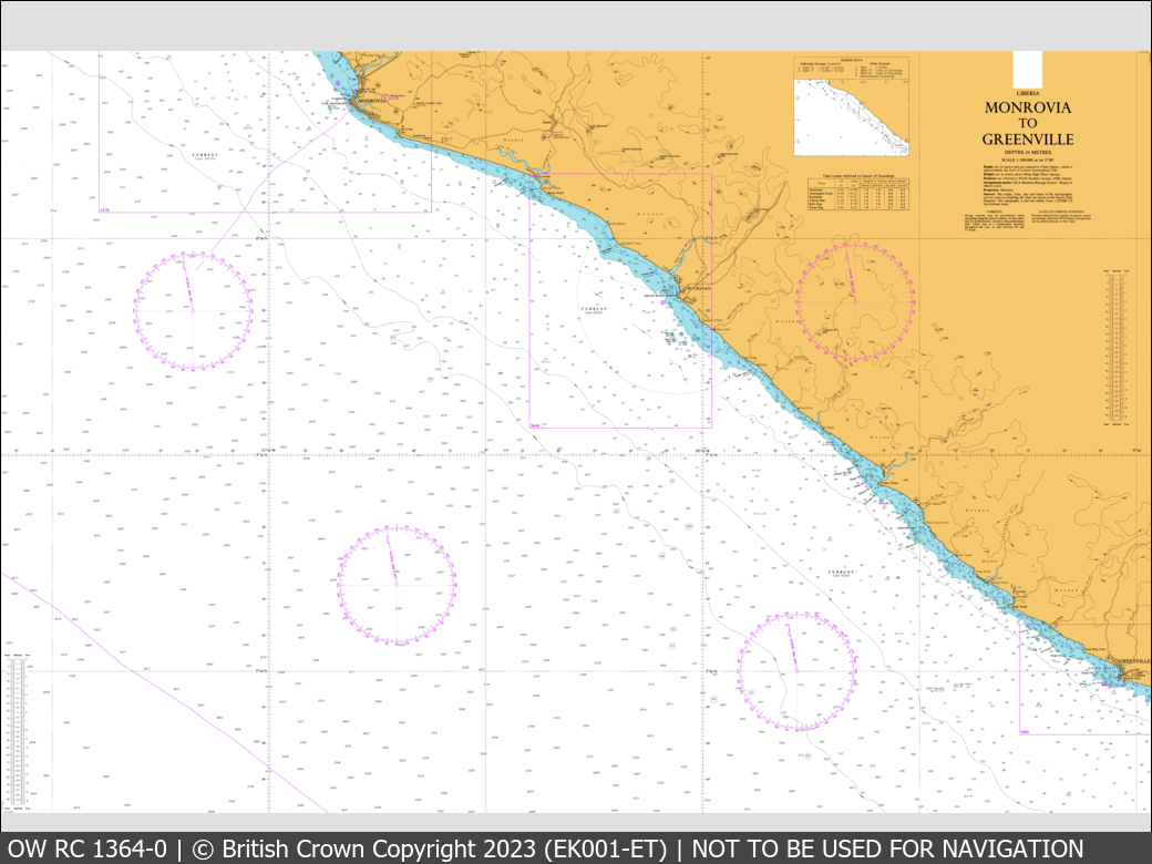 UKHO Raster Chart 1364