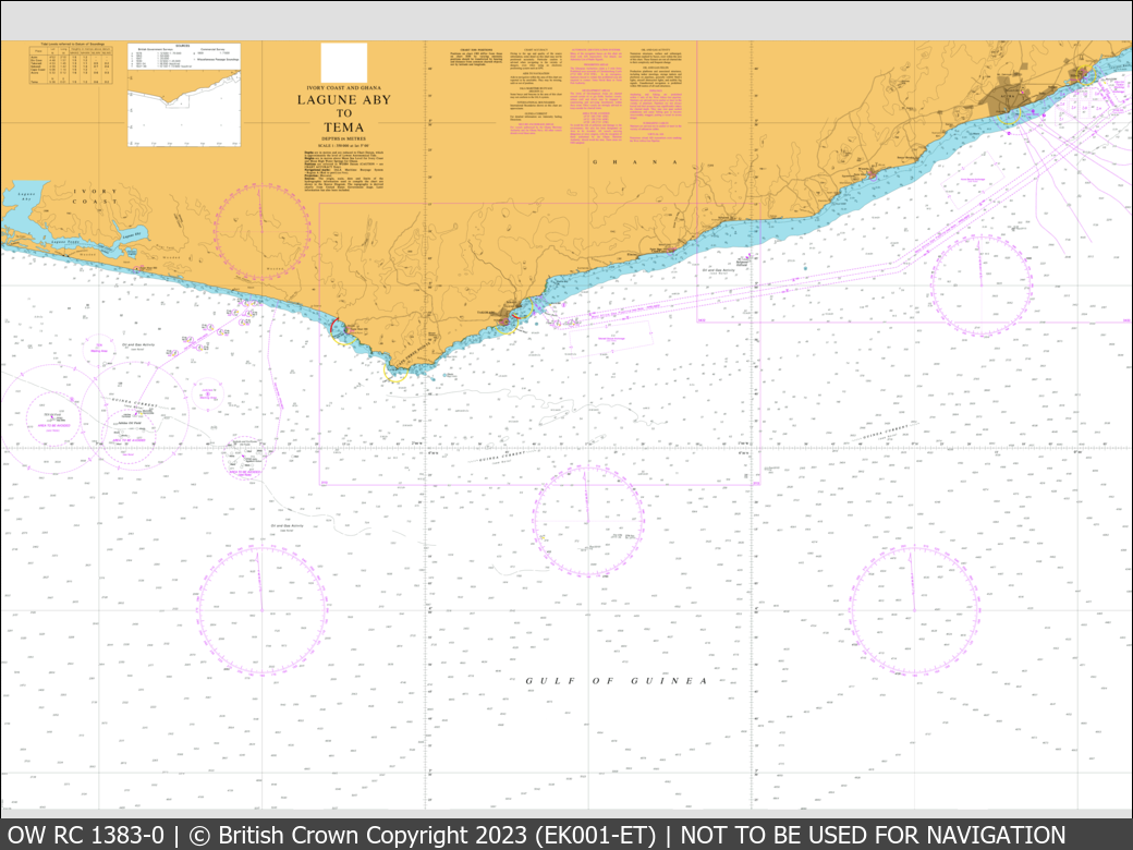 UKHO Raster Chart 1383