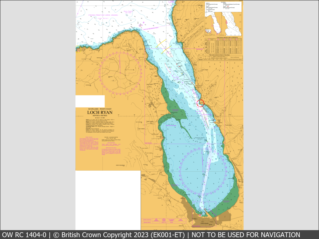 UKHO Raster Chart 1404