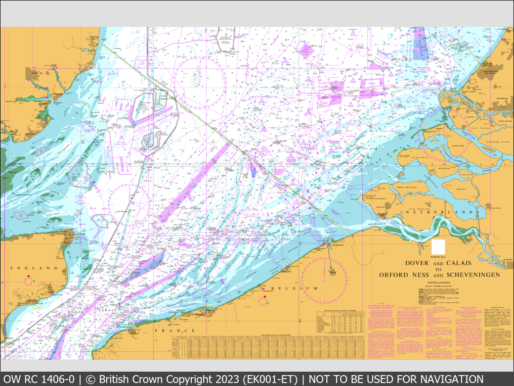 UKHO Raster Chart 1406