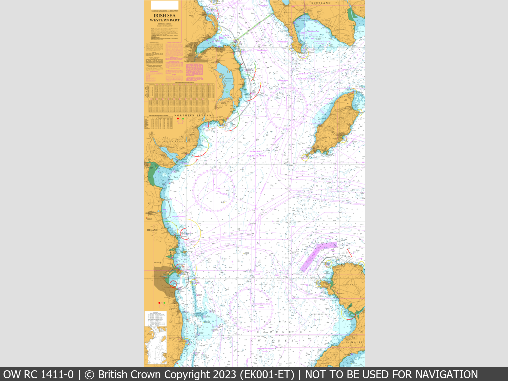 UKHO Raster Chart 1411