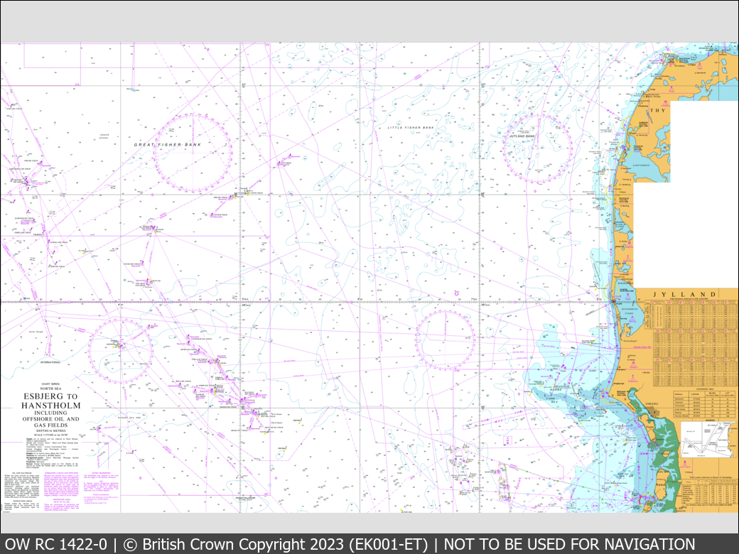 UKHO Raster Chart 1422