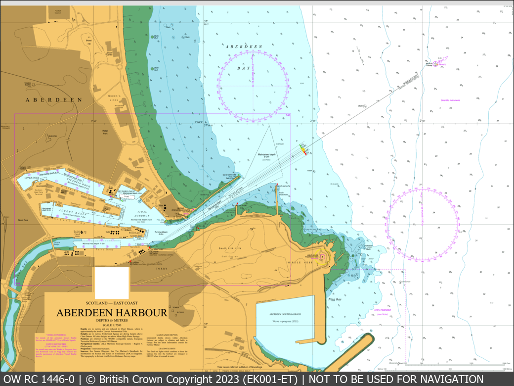 UKHO Raster Chart 1446