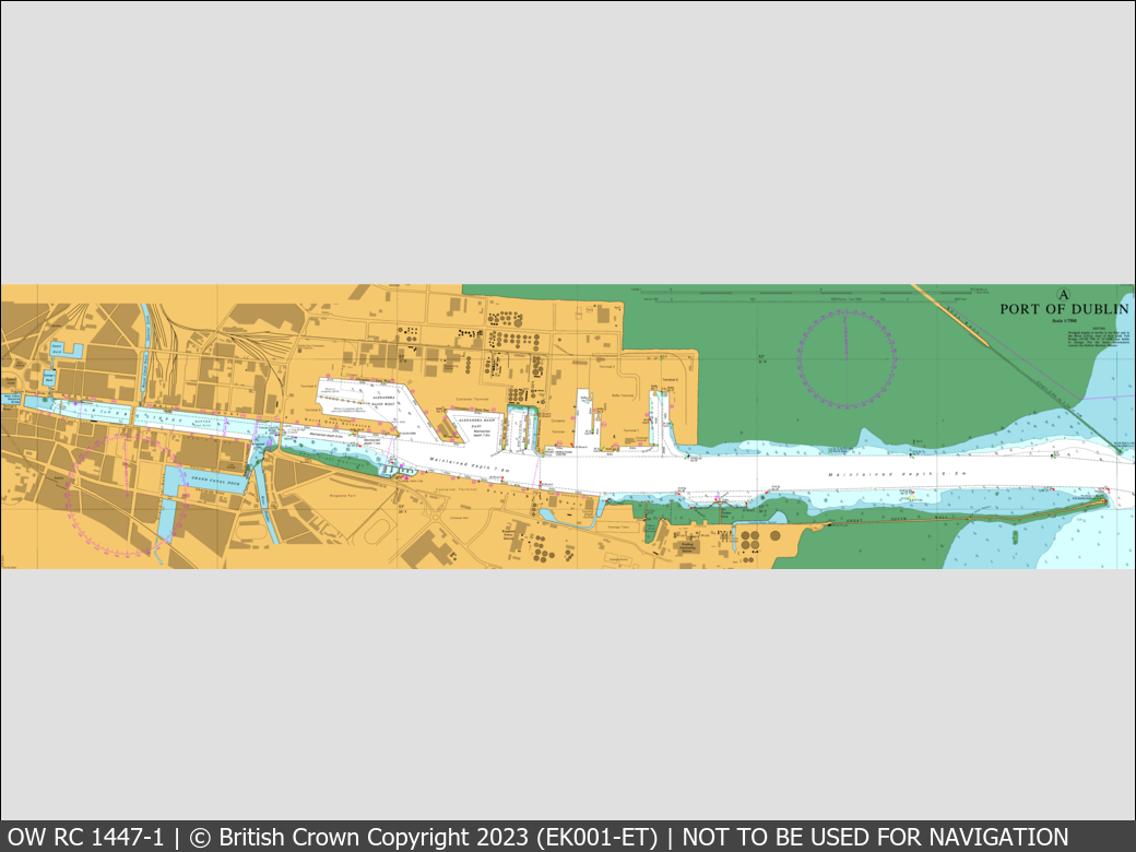 UKHO Raster Chart 1447