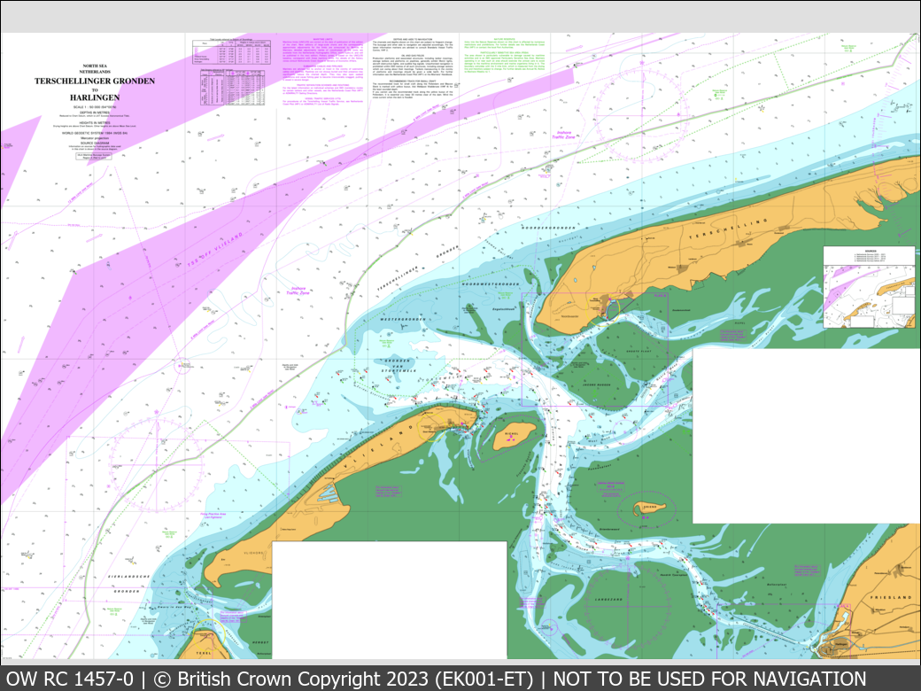 UKHO Raster Chart 1457