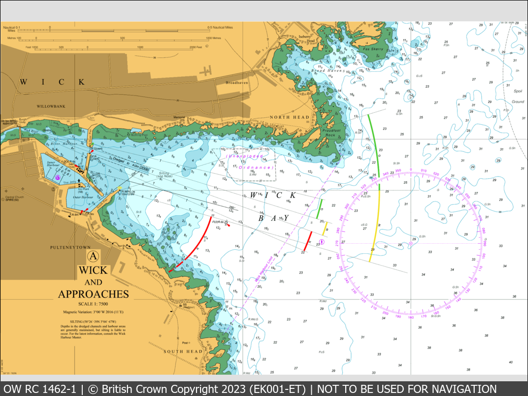 UKHO Raster Chart 1462