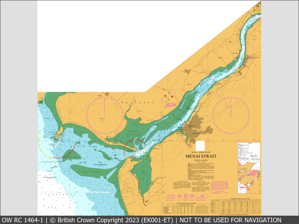 UKHO Raster Chart 1464