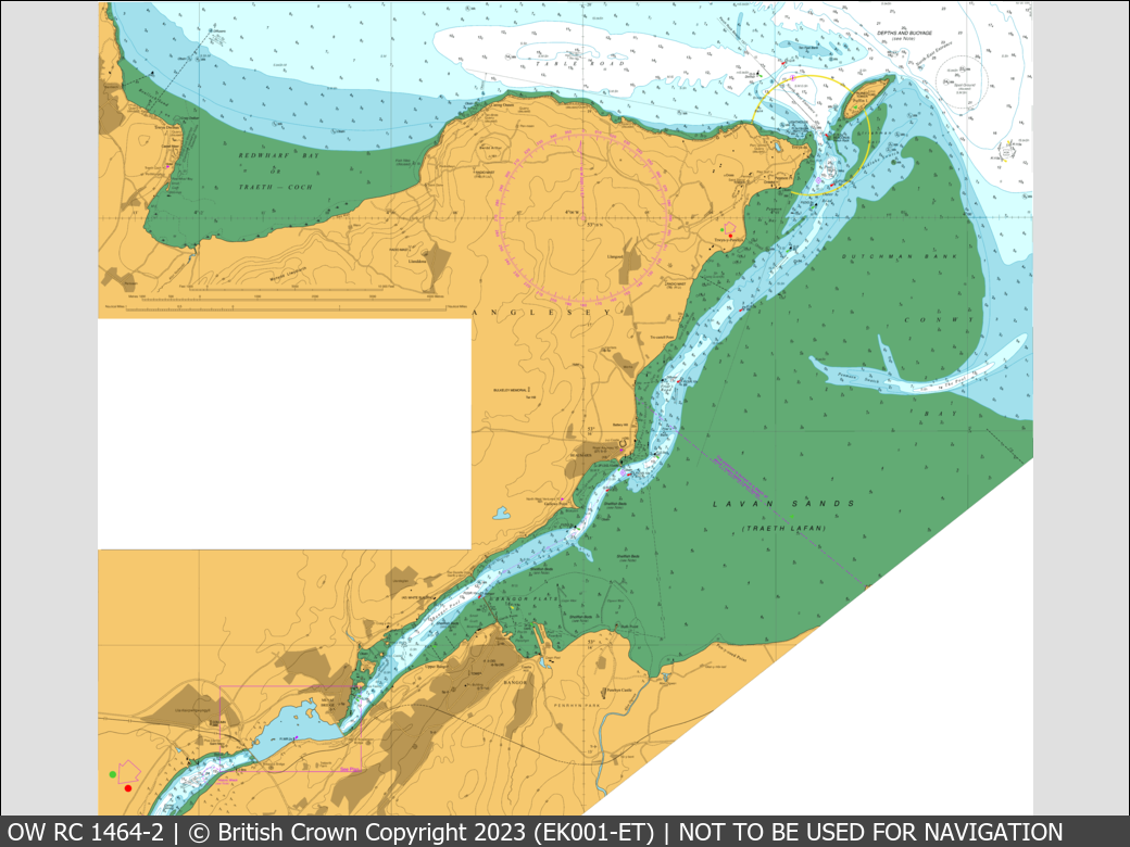 OceanWise Raster Chart 1464 panels