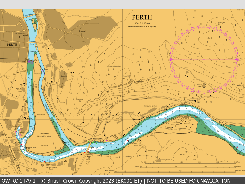 OceanWise Raster Chart 1479 panels