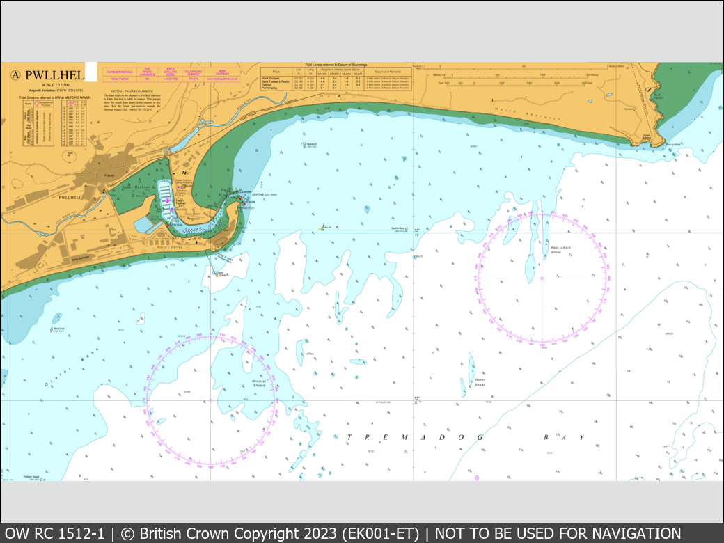 UKHO Raster Chart 1512