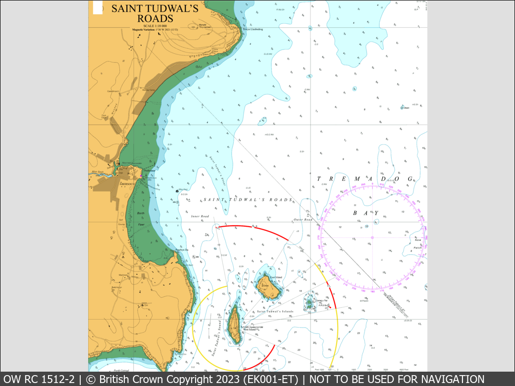 OceanWise Raster Chart 1512 panels