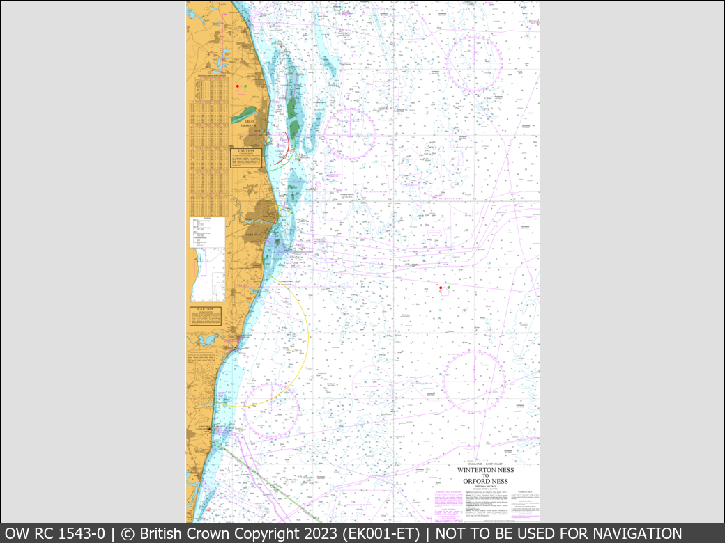 UKHO Raster Chart 1543