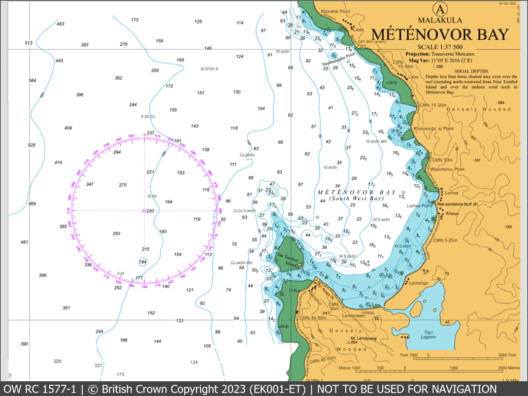 UKHO Raster Chart 1577