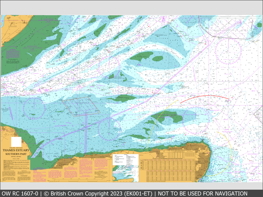 UKHO Raster Chart 1607