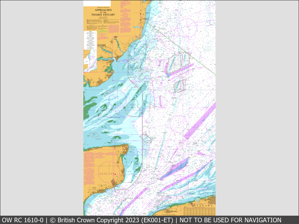 UKHO Raster Chart 1610