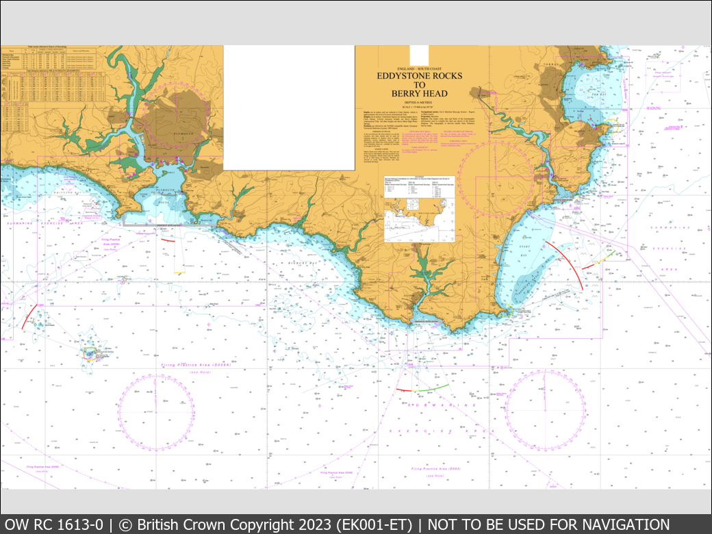 UKHO Raster Chart 1613