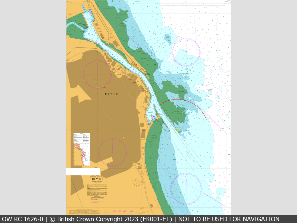 UKHO Raster Chart 1626