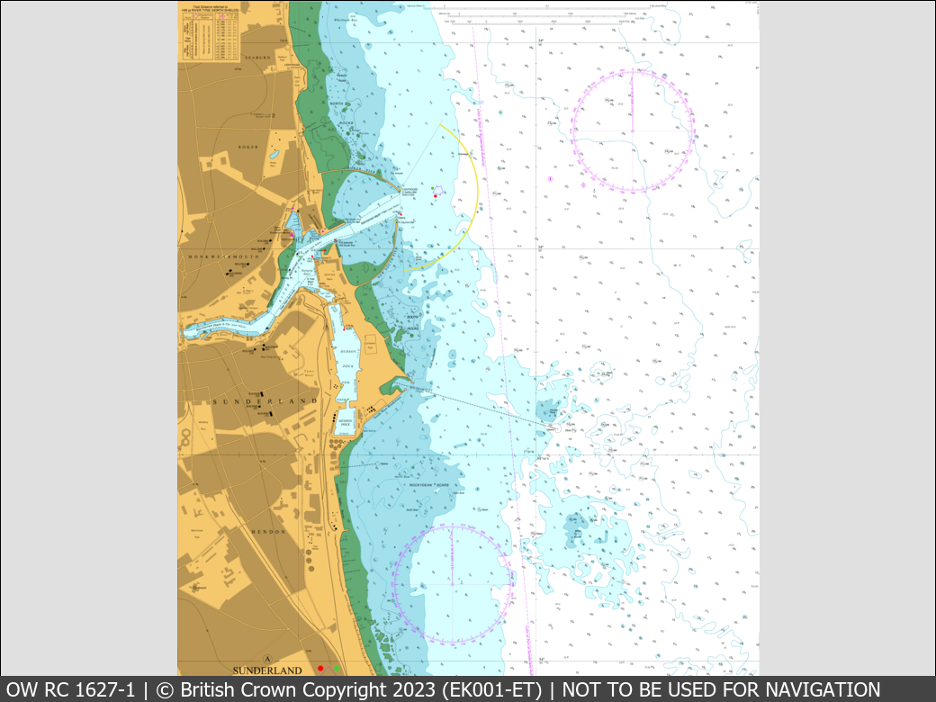 UKHO Raster Chart 1627