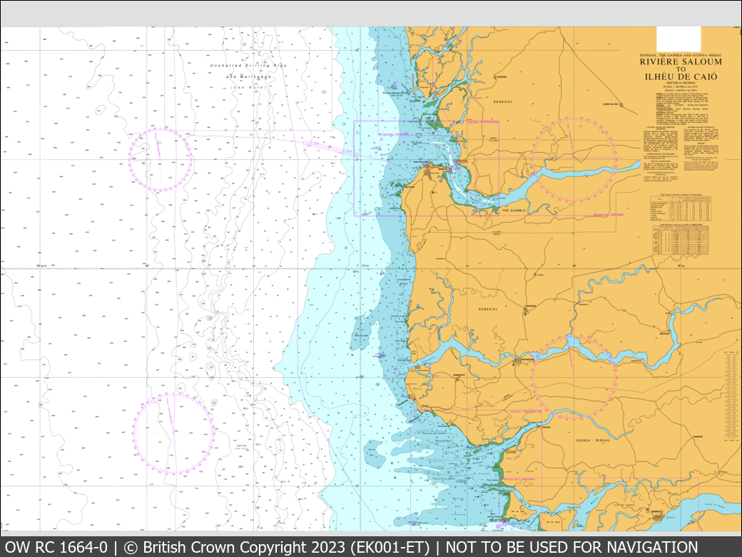 UKHO Raster Chart 1664