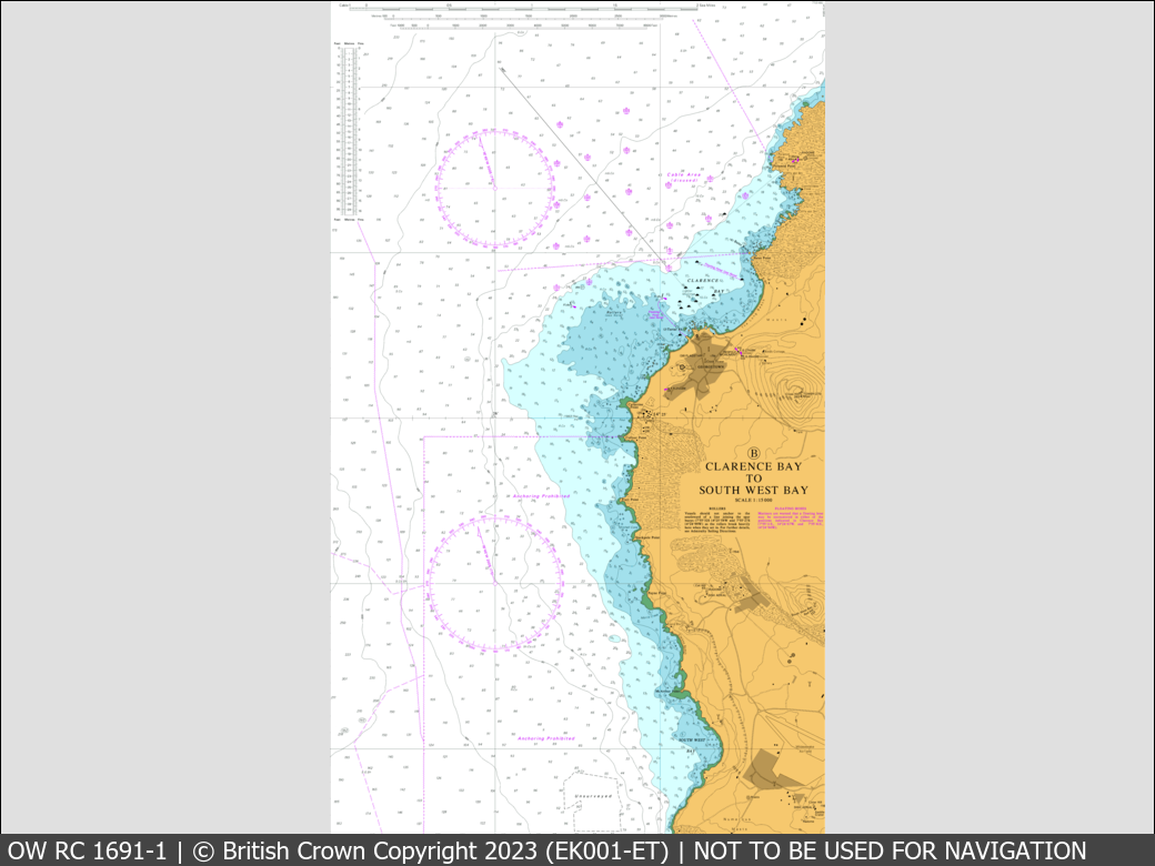 OceanWise Raster Chart 1691 panels