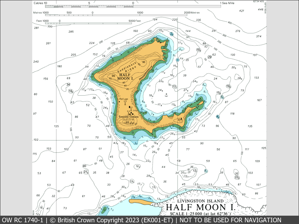 OceanWise Raster Chart 1740 panels