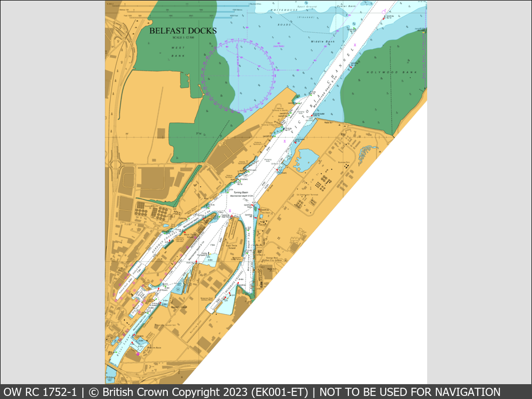 OceanWise Raster Chart 1752 panels