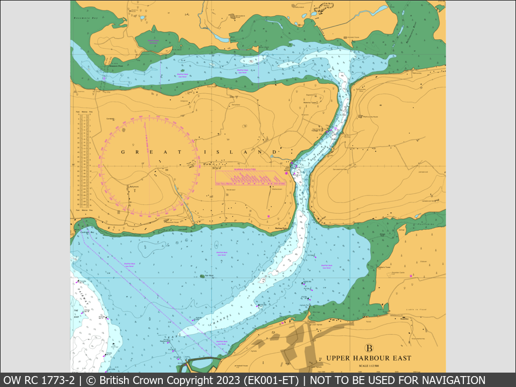 OceanWise Raster Chart 1773 panels