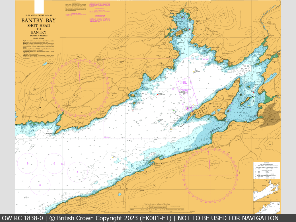 UKHO Raster Chart 1838