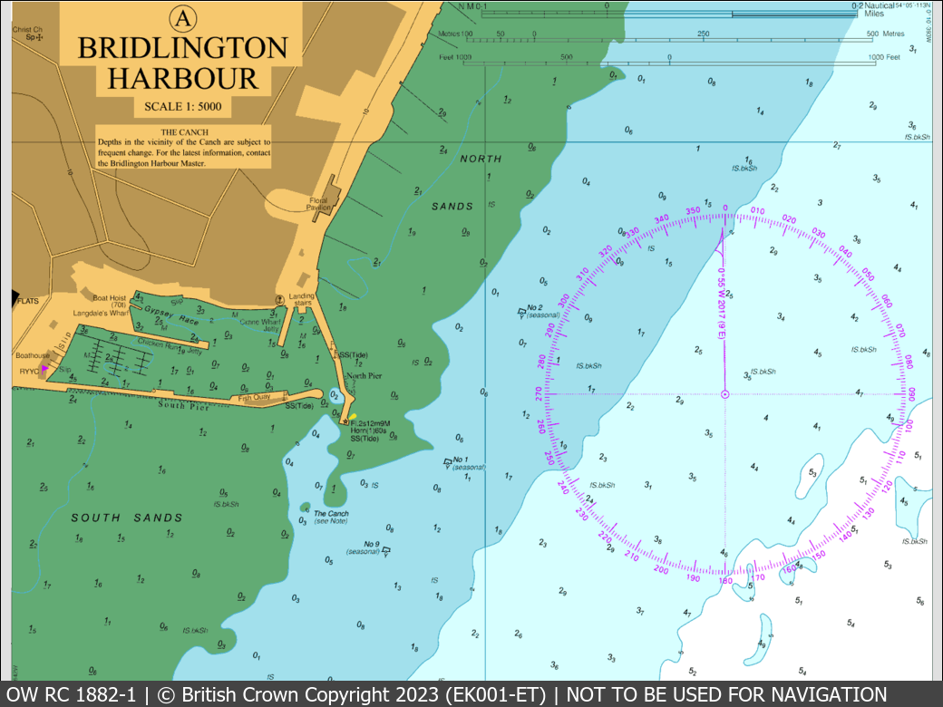 UKHO Raster Chart 1882