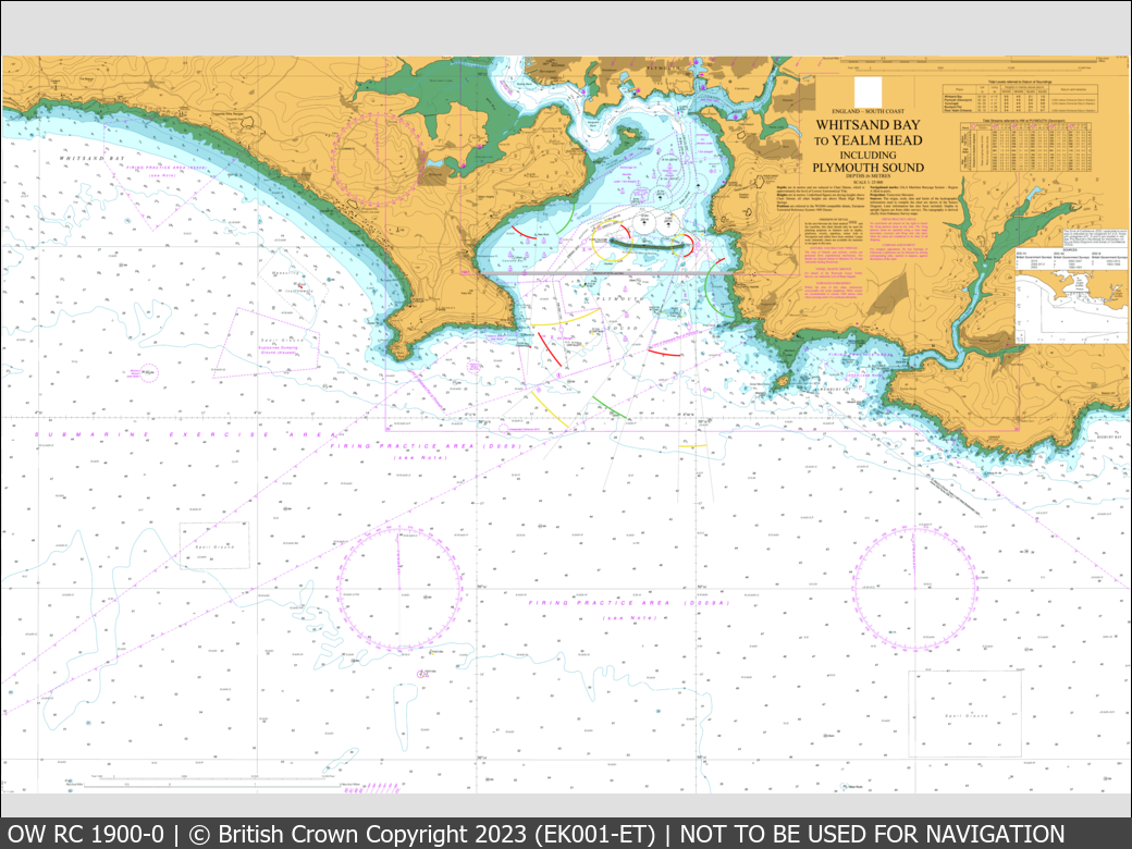 UKHO Raster Chart 1900