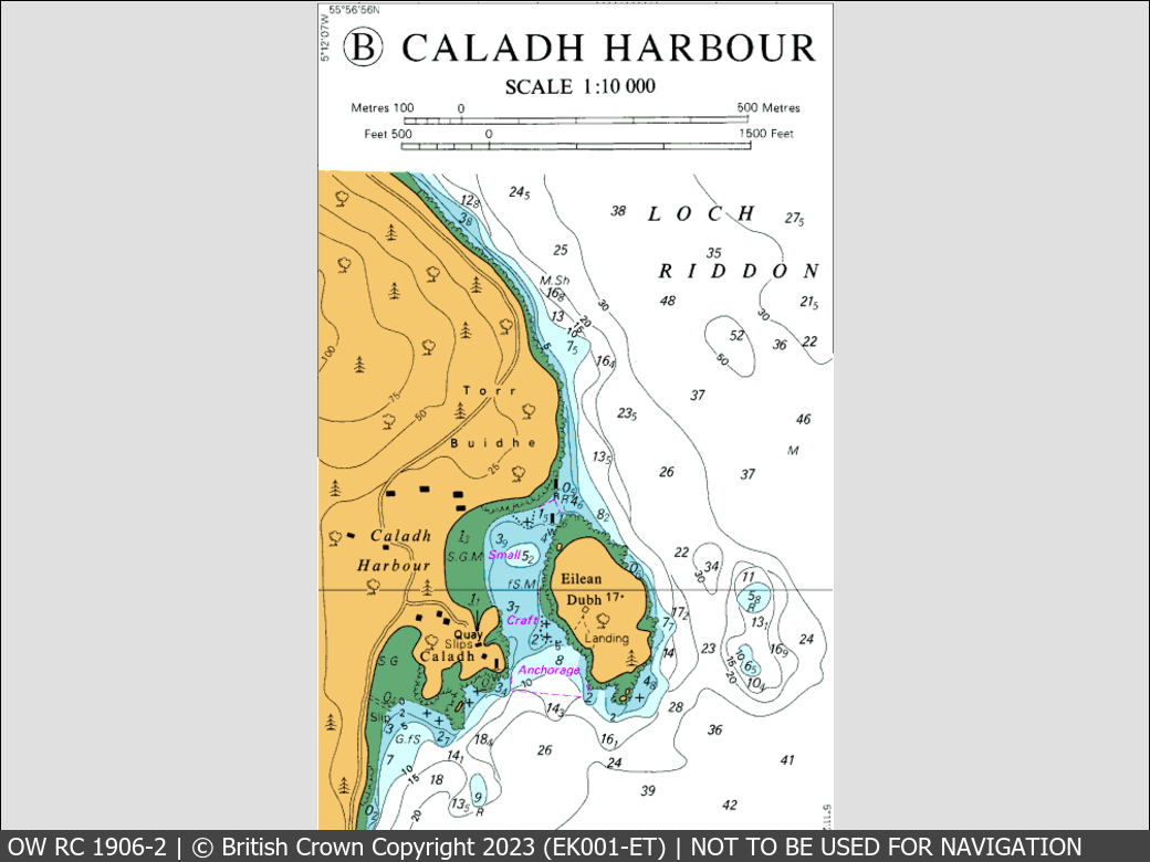 OceanWise Raster Chart 1906 panels