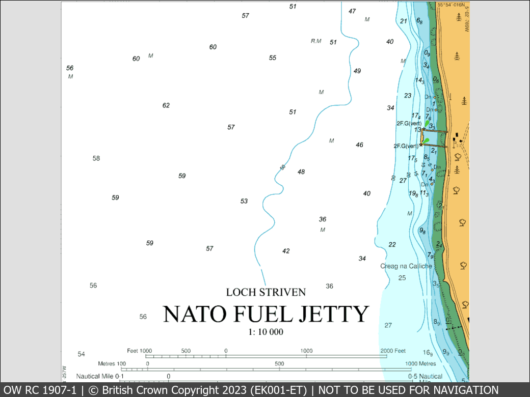 OceanWise Raster Chart 1907 panels