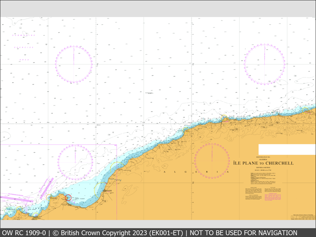 UKHO Raster Chart 1909