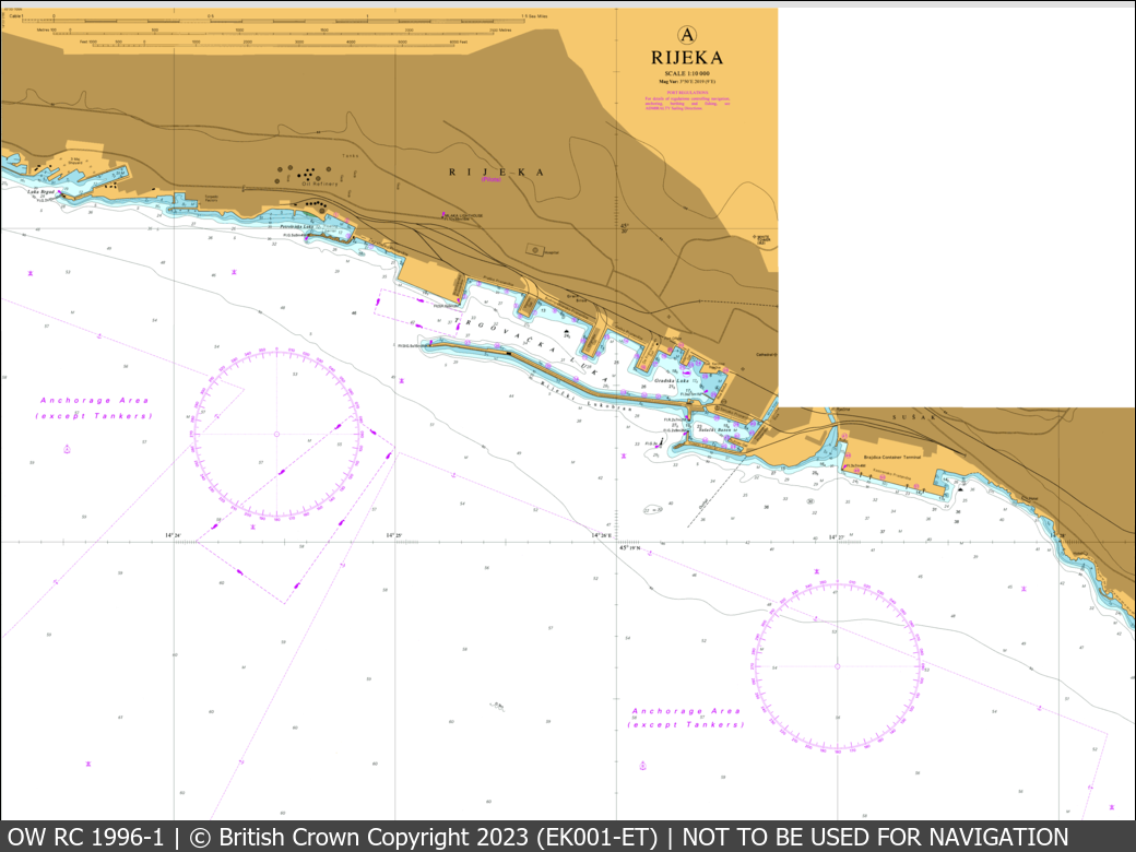 UKHO Raster Chart 1996