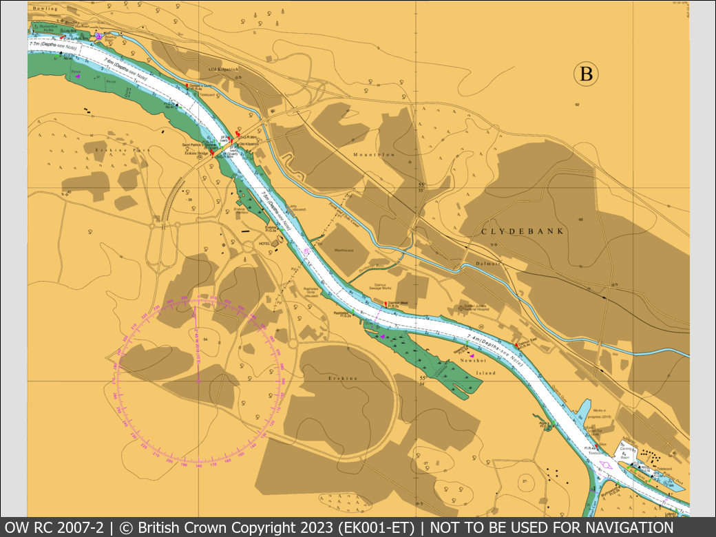 OceanWise Raster Chart 2007 panels