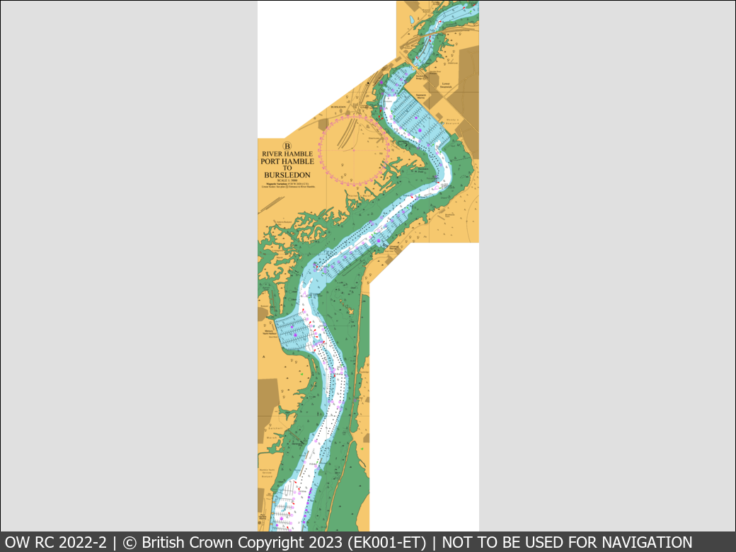 OceanWise Raster Chart 2022 panels