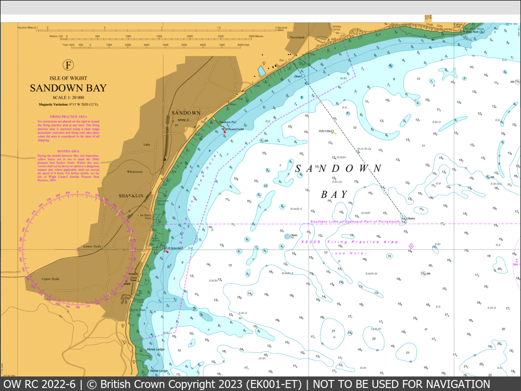 OceanWise Raster Chart 2022 panels