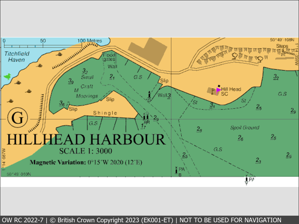 OceanWise Raster Chart 2022 panels