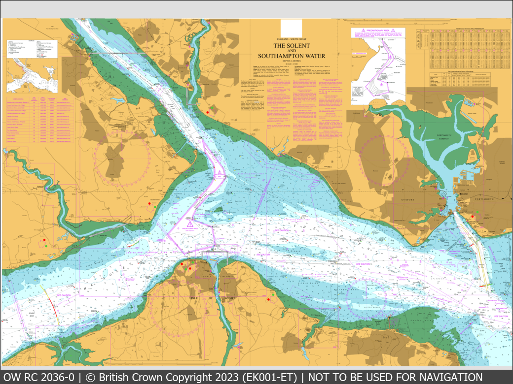 UKHO Raster Chart 2036