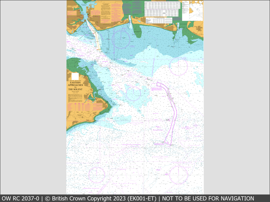 UKHO Raster Chart 2037