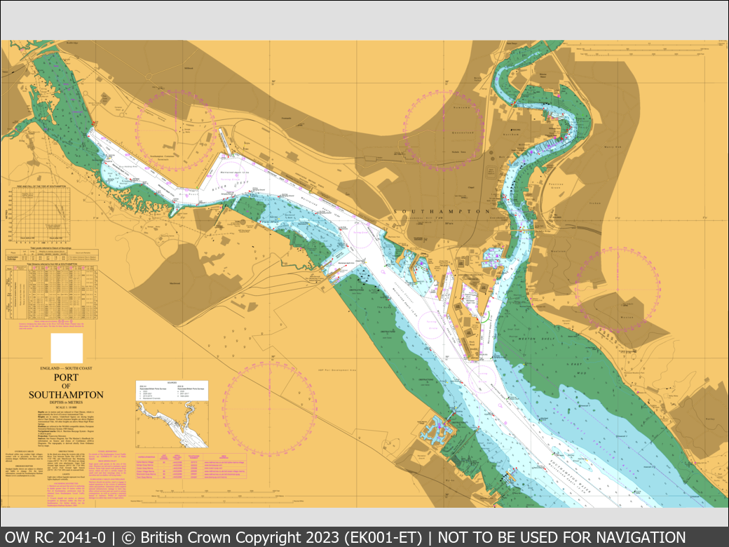 UKHO Raster Chart 2041