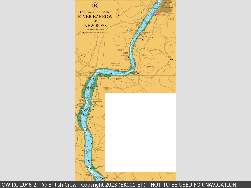 OceanWise Raster Chart 2046 panels